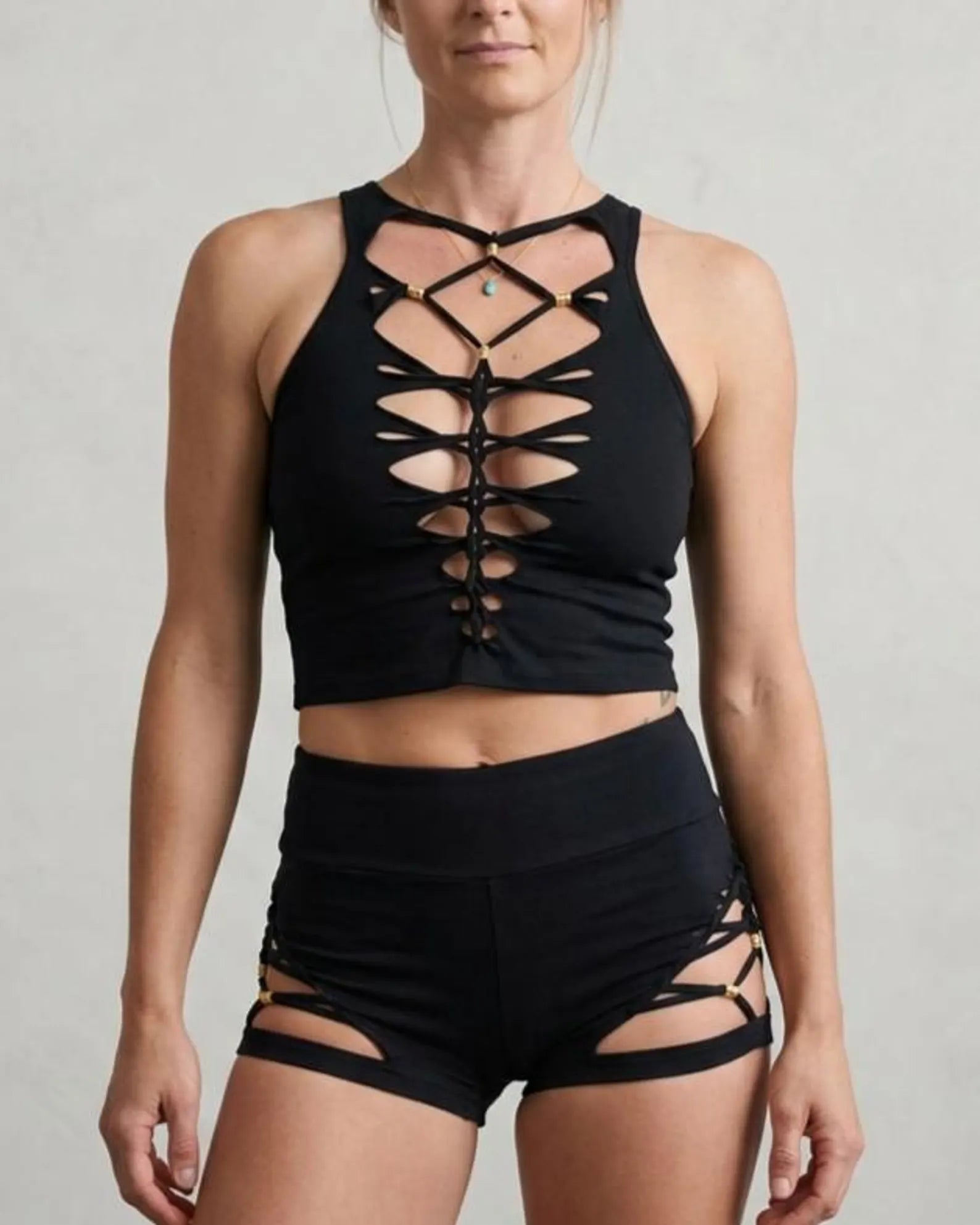 新作サルセーション Back Pleat Tank Top Back-Pleat Tank Top