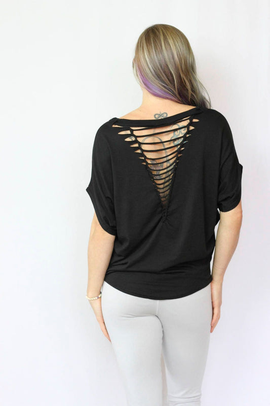 Braided Poncho Shirt Organic Bamboo Relaxed fit