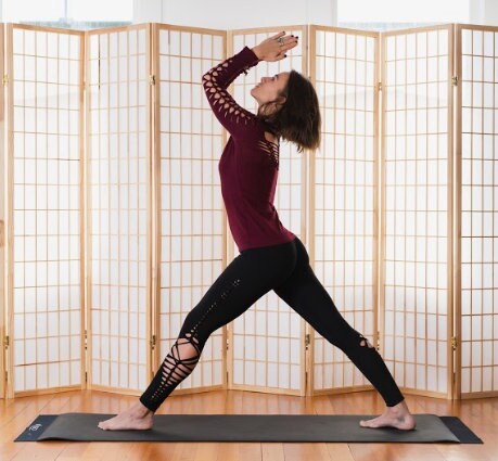 Braided High Waist Yoga Leggings: Festival Dance Leggings __etsy:1728746094