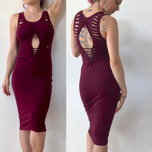 TALIA Dress, women's dress, Open back dress, gift for her, party dress