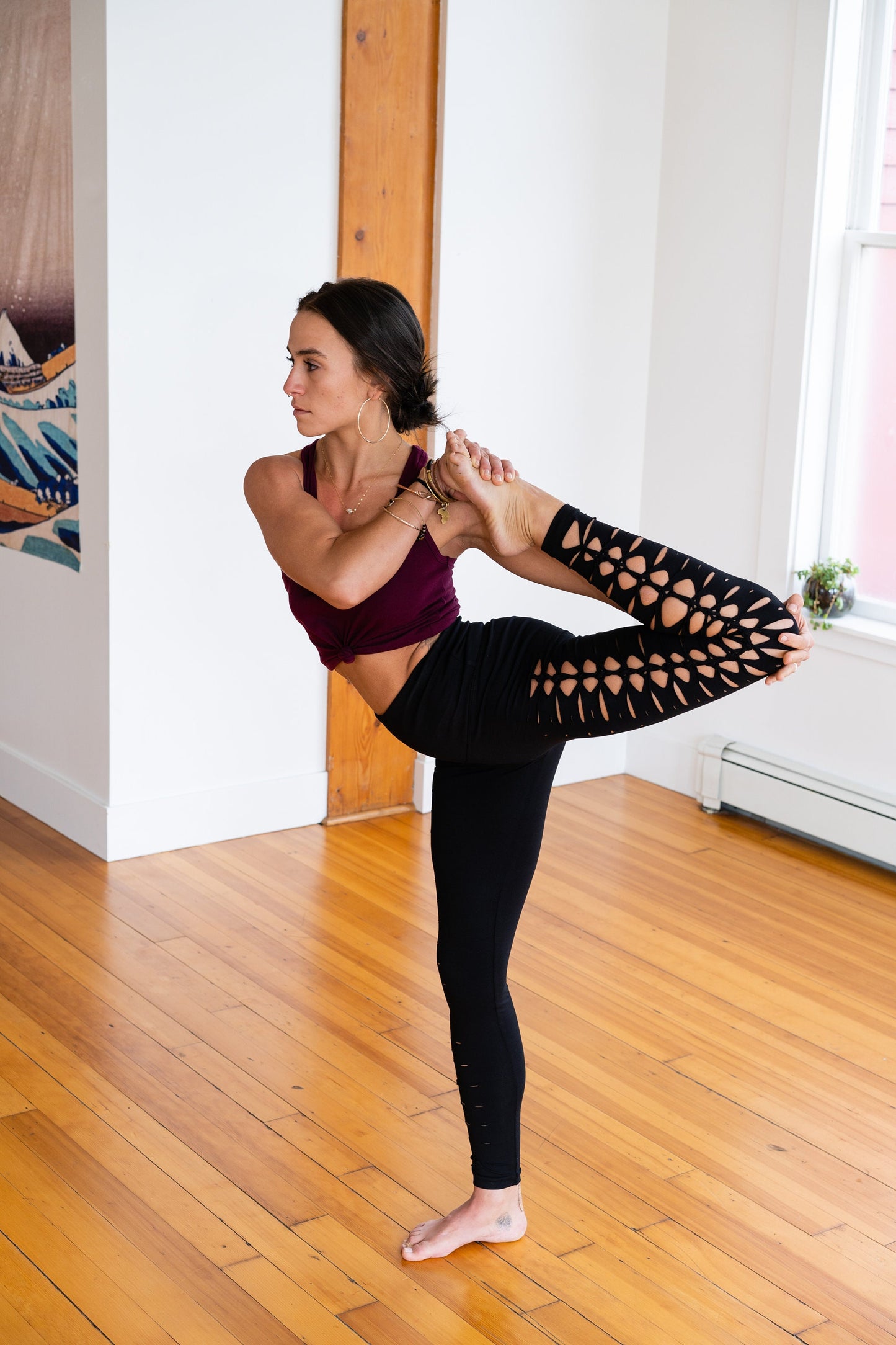 Sequoia Braided High Waist Yoga Leggings gift for her festival leggings