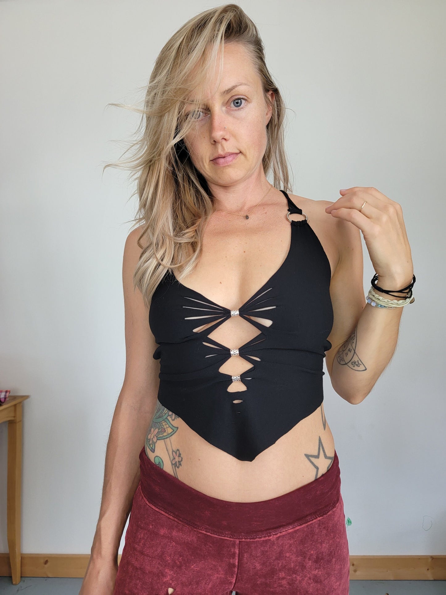 Laced Up Pixie Top __etsy:5102948116
