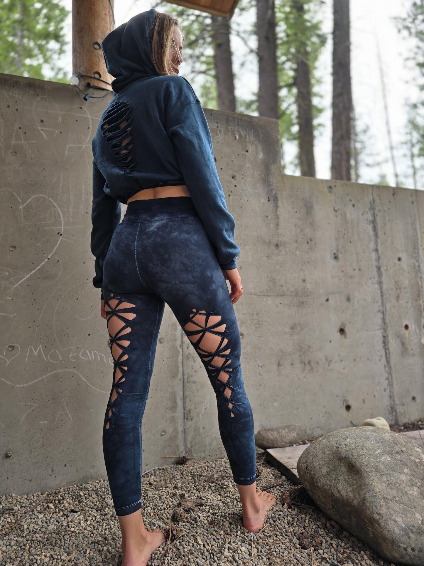Tied Crop Hoodie womens hoodie, graphic hoodie
