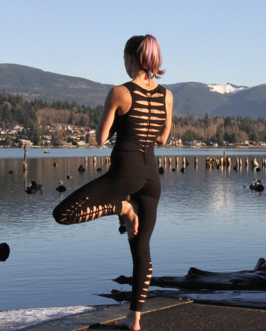 Wild Fern Braided Racerback Tank