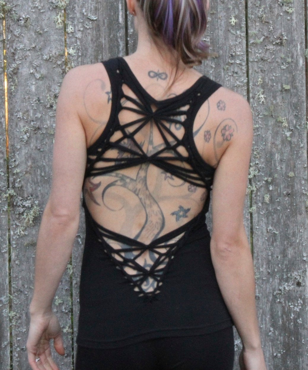 Wild Diamond Braided Racerback Tank