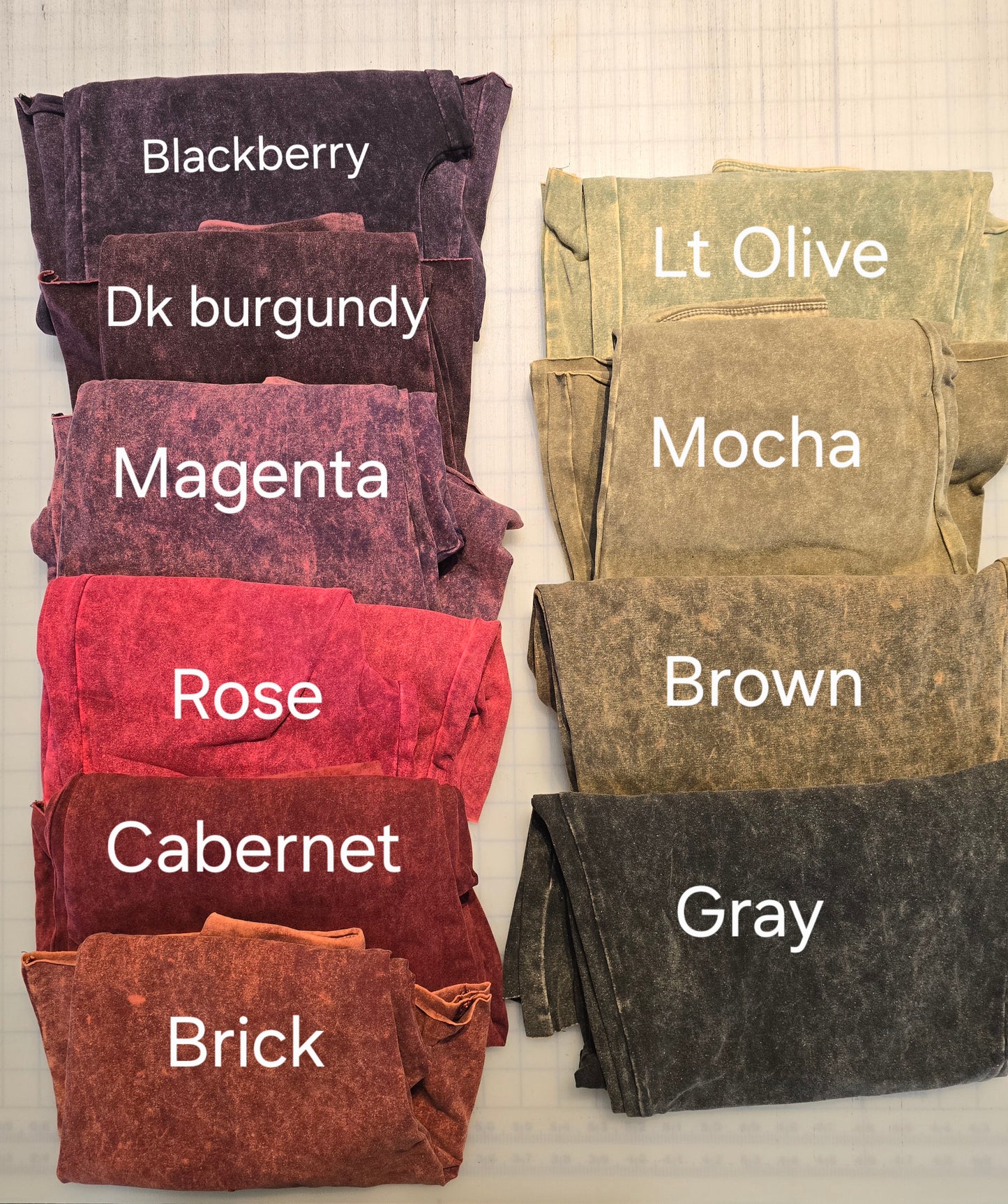 Mineral Wash ROSE Flares Yoga Pants Foldover pants, ripped pants, gift for her