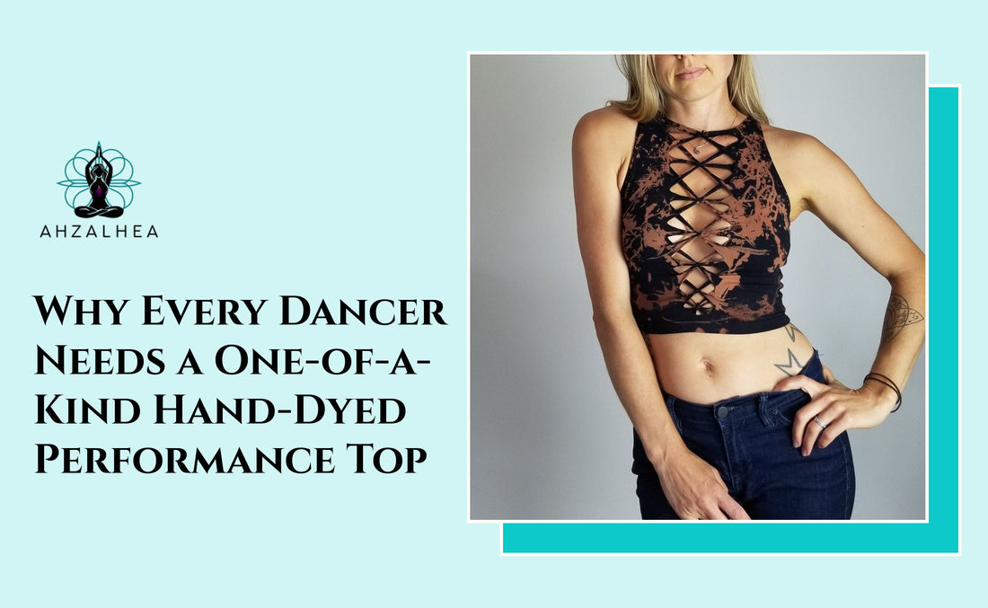 Why Every Dancer Needs a One-of-a-Kind Hand-Dyed Performance Top