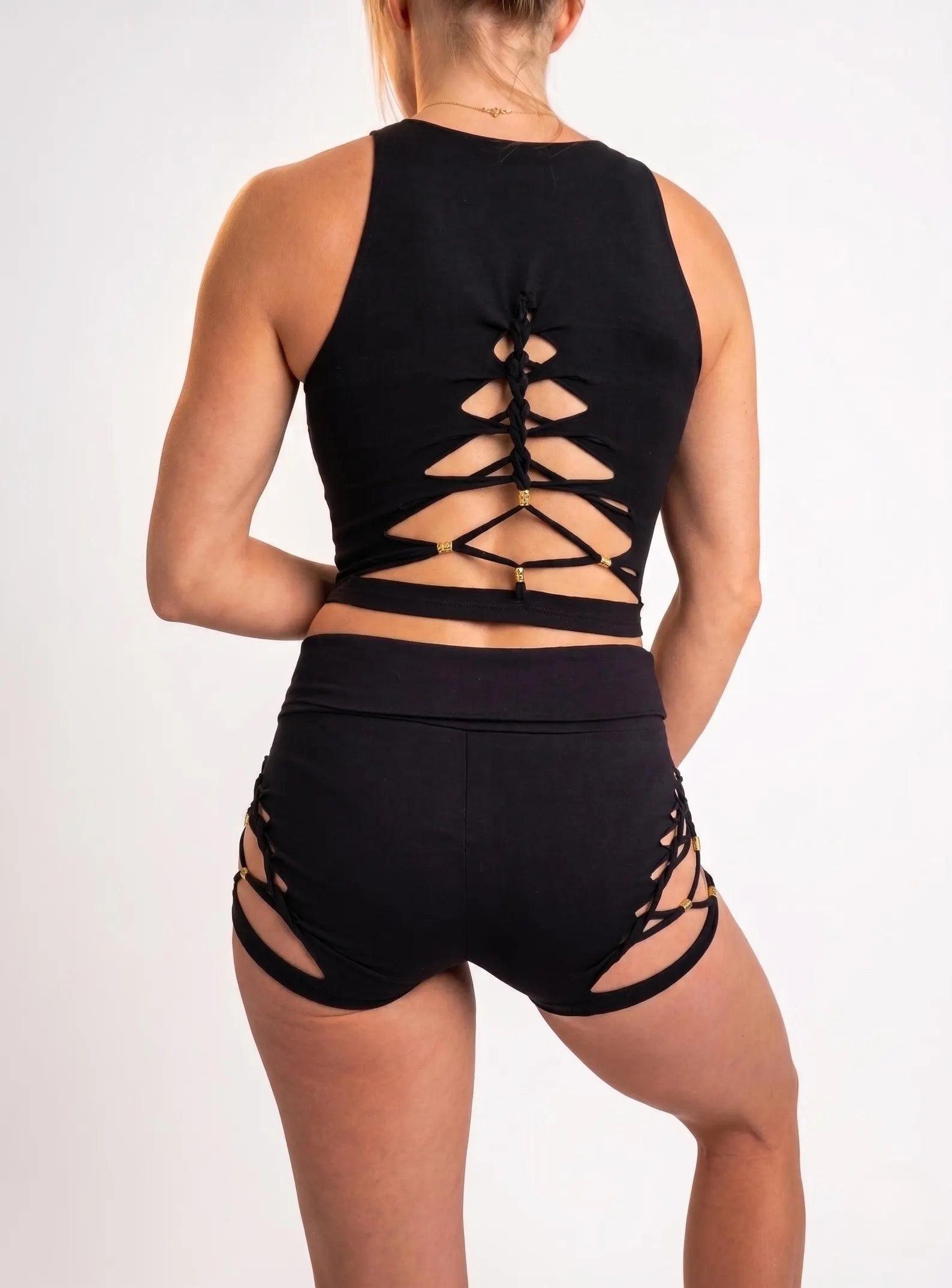Bliss Braided Crop Tank Top, crop tank, festival shirt, pole dance