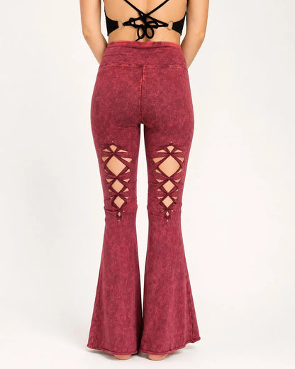 Cosmic Flares Yoga Pants, ripped pants, gift for her