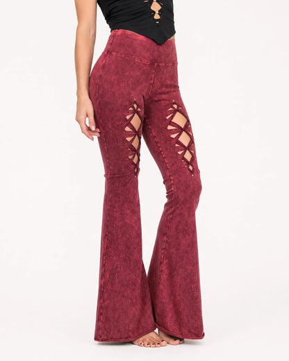 Cosmic Flares Yoga Pants, ripped pants, gift for her