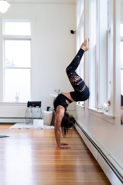 Braided Yoga Leggings PYRAMID festival