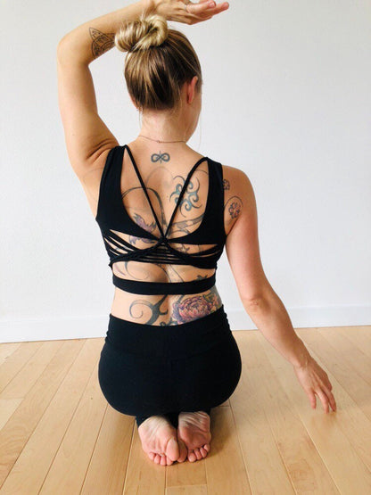 Lotus Top, Strappy Yoga Tank Top