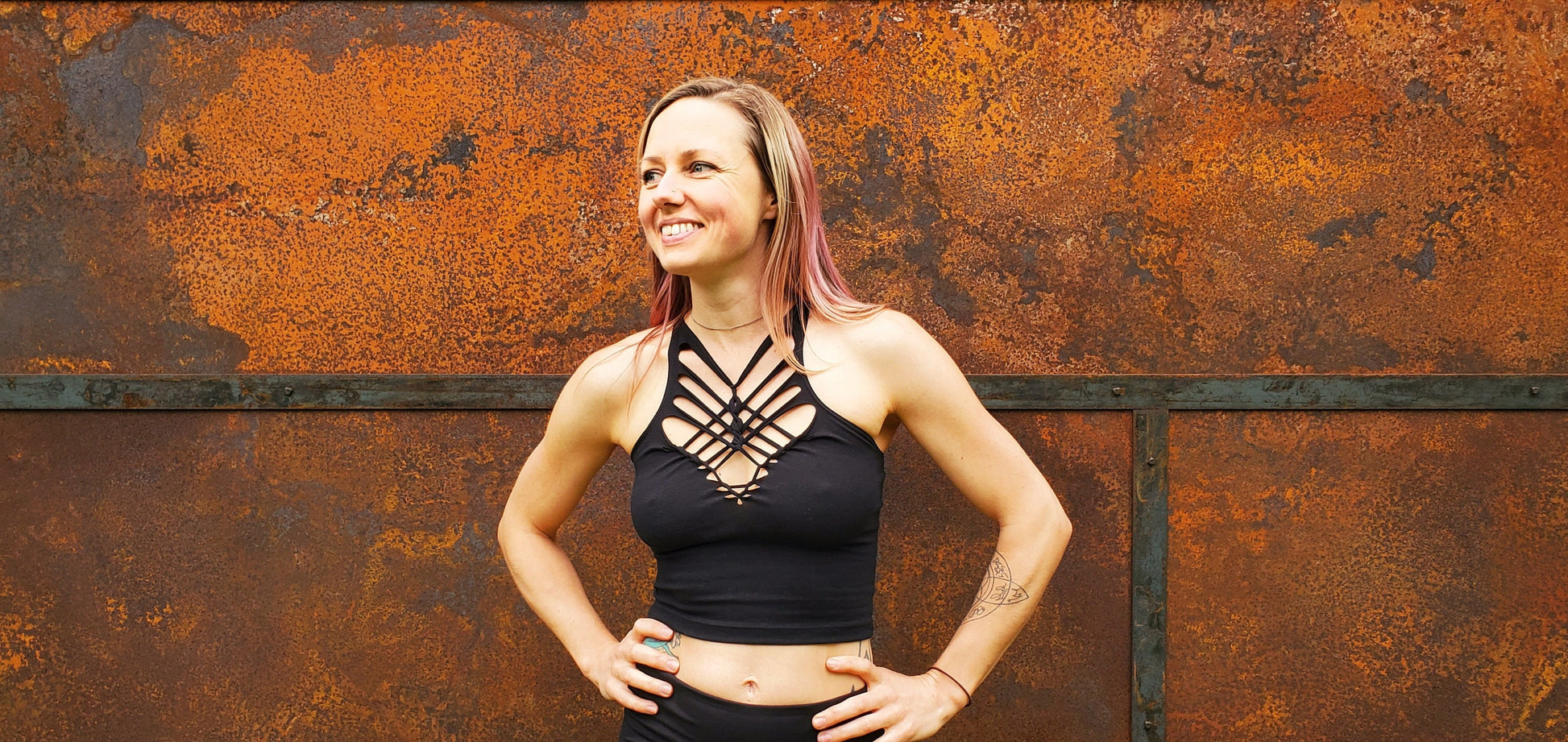 Warrior Braided Crop Tank