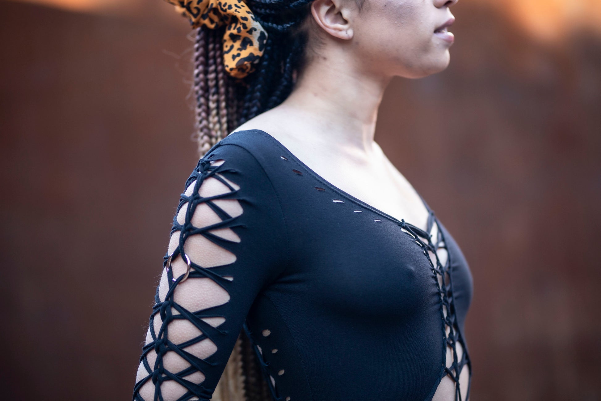Enigma Braided Bodysuit Catsuit festival fire performer __etsy:3039067896