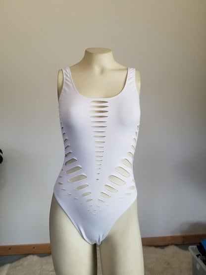 Awaken 2 Braided bodysuit Yoga, Festival, dance, pole, hoop fashion, slit weave