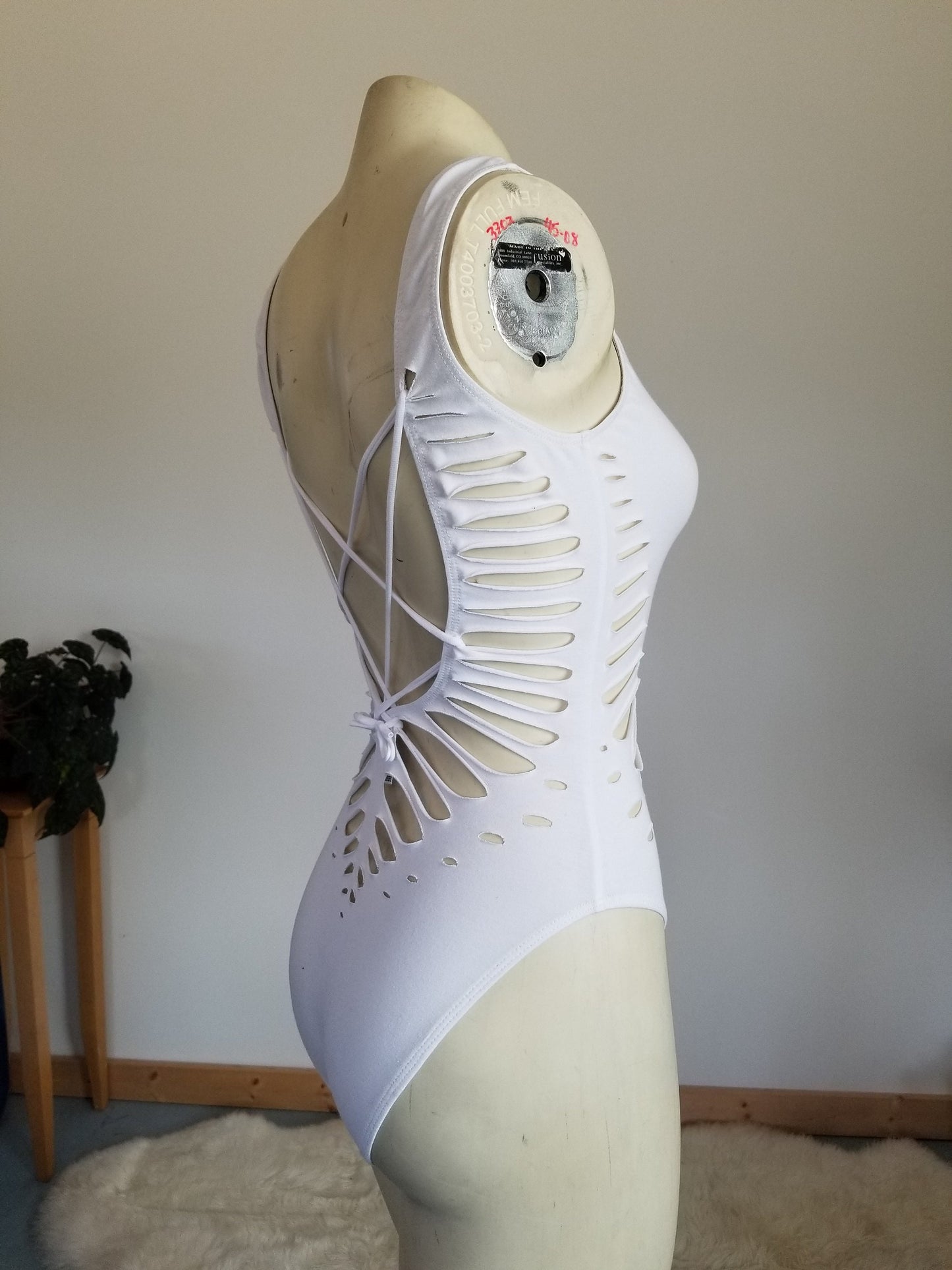 Awaken 2 Braided bodysuit Yoga, Festival, dance, pole, hoop fashion, slit weave __etsy:3232495638