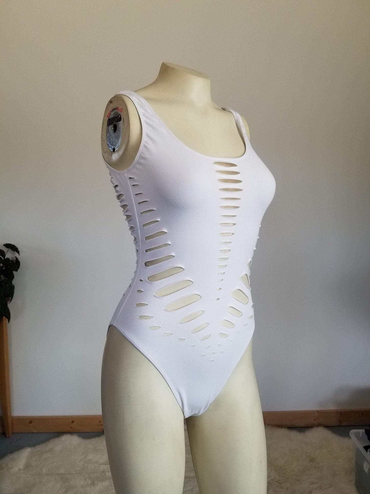 Awaken 2 Braided bodysuit Yoga, Festival, dance, pole, hoop fashion, slit weave __etsy:3280189199