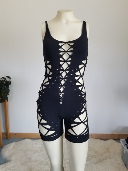Evolve Braided Bodysuit/catsuit festival fire performer __etsy:3280191657