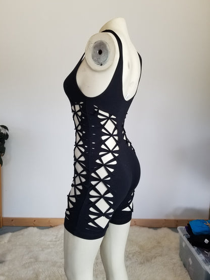 Evolve Braided Bodysuit/catsuit festival fire performer __etsy:3280191799