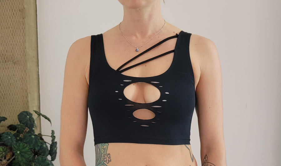 Luna Top, Strappy Yoga Tank Top