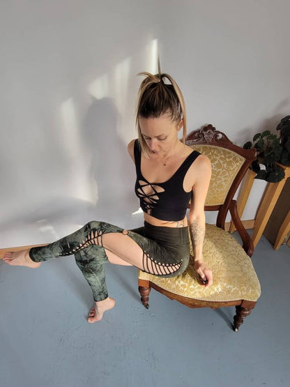 TRIX Braided Crop Tank Top __etsy:4605745289