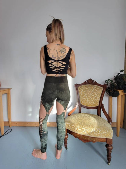 TRIX Braided Crop Tank Top __etsy:4605745411