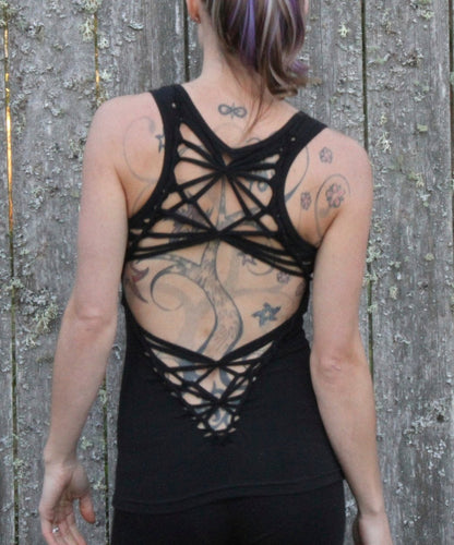 Wild Diamond Braided Racerback Tank