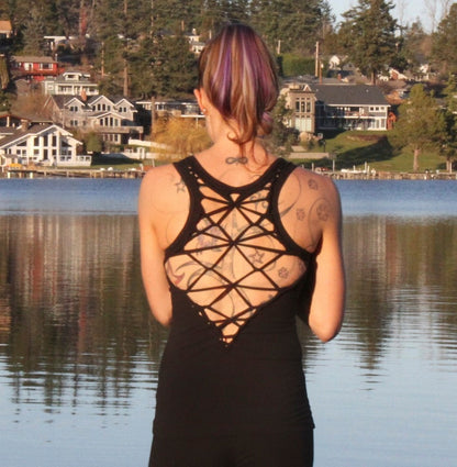 Diamond Braided Racerback Tank