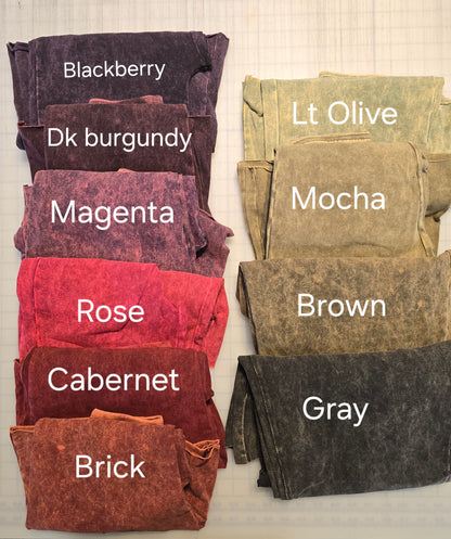 Mineral Wash Flares Yoga Pants Foldover pants, ripped pants, gift for her